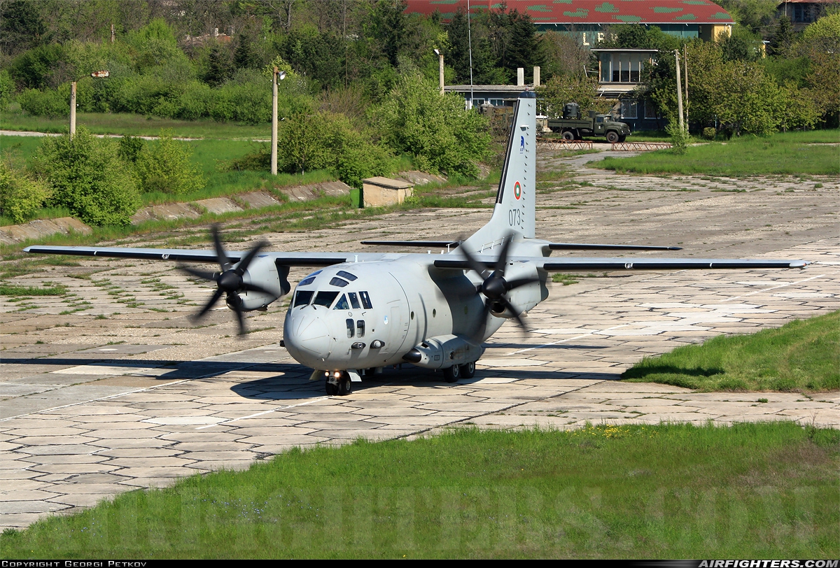Bulgaria - Air Force Alenia Aermacchi C-27J Spartan 073 at Balchik (LBWB), Bulgaria