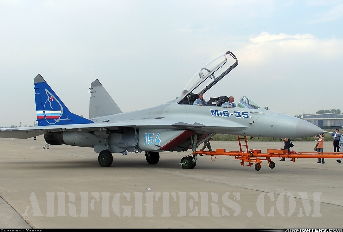 Russia - Air Force Mikoyan-Gurevich MiG-35 154 BLUE at Moscow - Zhukovsky (Ramenskoye) (UUBW), Russia