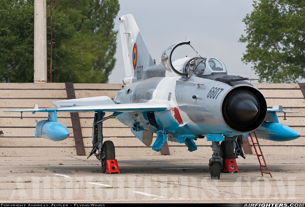Romania - Air Force Mikoyan-Gurevich MiG-21MF-75 Lancer C 6607 at Constanta - Mihail Kogalniceanu (CND / LRCK), Romania