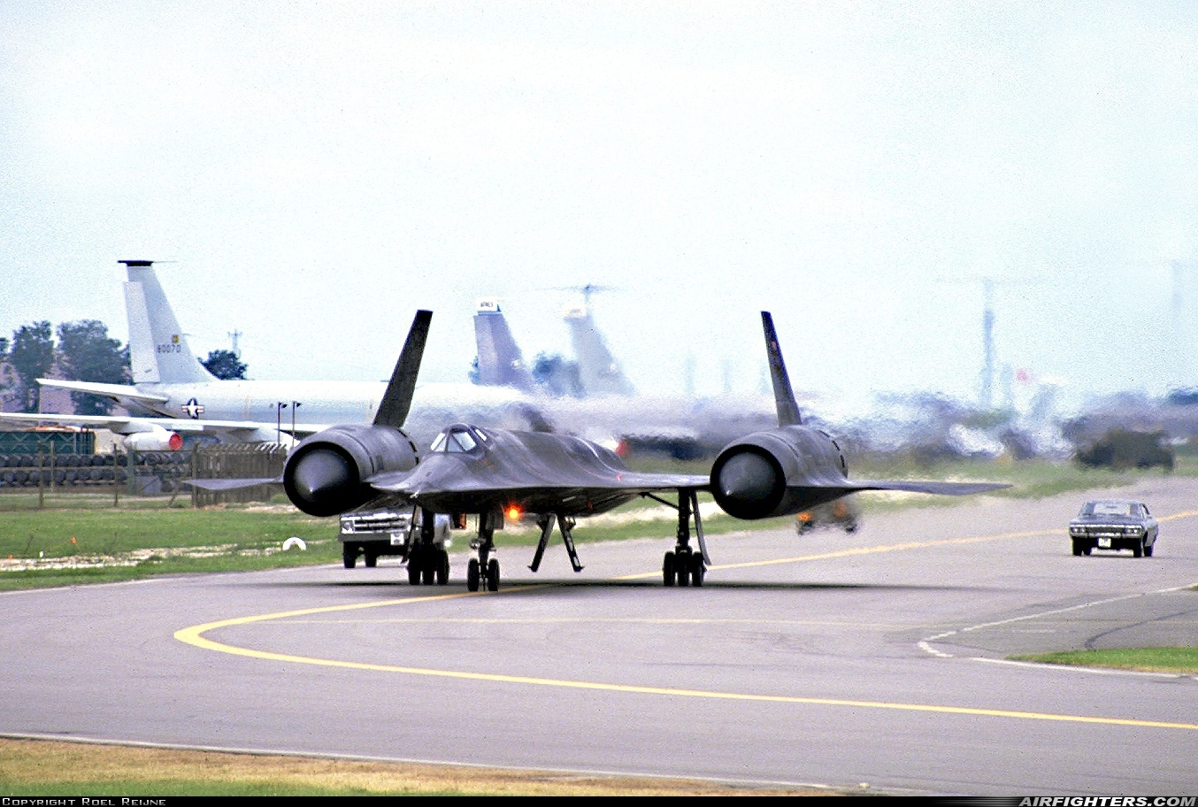 USA - Air Force Lockheed SR-71A Blackbird 61-7979 at Mildenhall (MHZ / GXH / EGUN), UK