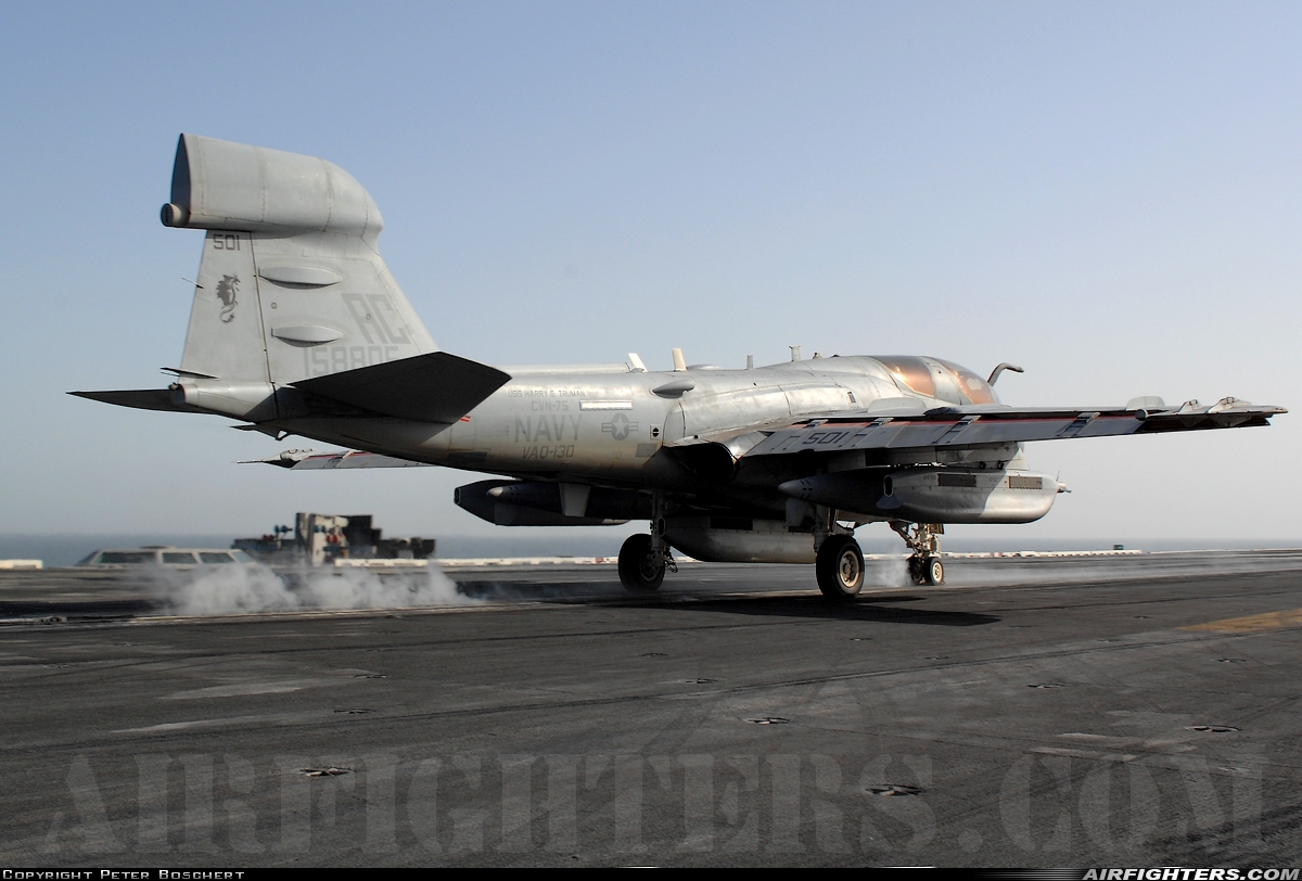 USA - Navy Grumman EA-6B Prowler (G-128) 158805 at Off-Airport - Arabian Sea, International Airspace