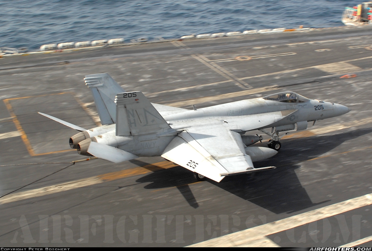 USA - Navy Boeing F/A-18E Super Hornet 166431 at Off-Airport - Arabian Sea, International Airspace
