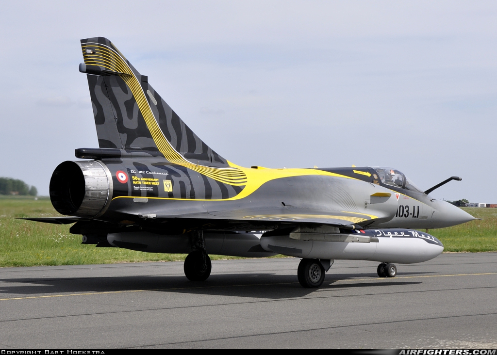 France - Air Force Dassault Mirage 2000C 80 at Cambrai - Epinoy (LFQI), France