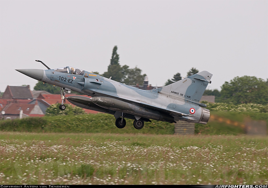 France - Air Force Dassault Mirage 2000-5F 54 at Cambrai - Epinoy (LFQI), France