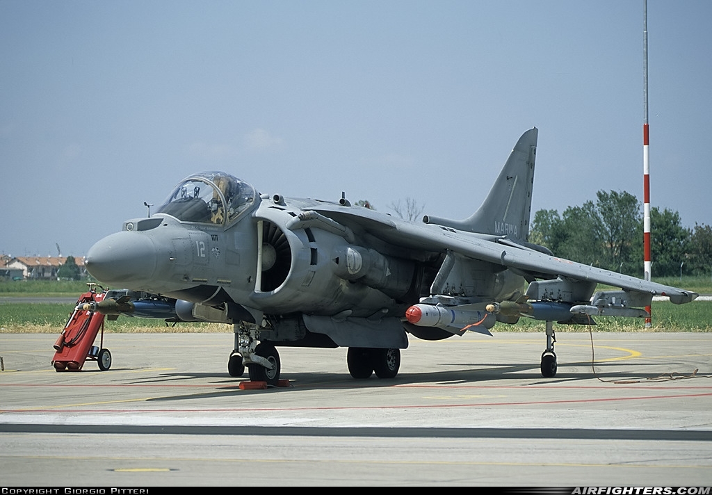 Italy - Navy McDonnell Douglas AV-8B+ Harrier ll  at Cervia (- Urbano Mancini) (LIPC), Italy