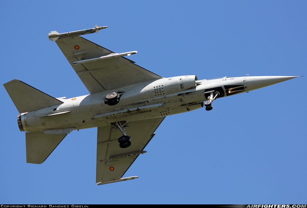 Spain - Air Force Dassault Mirage F1M C.14-18 at Albacete (- Los Llanos) (LEAB), Spain