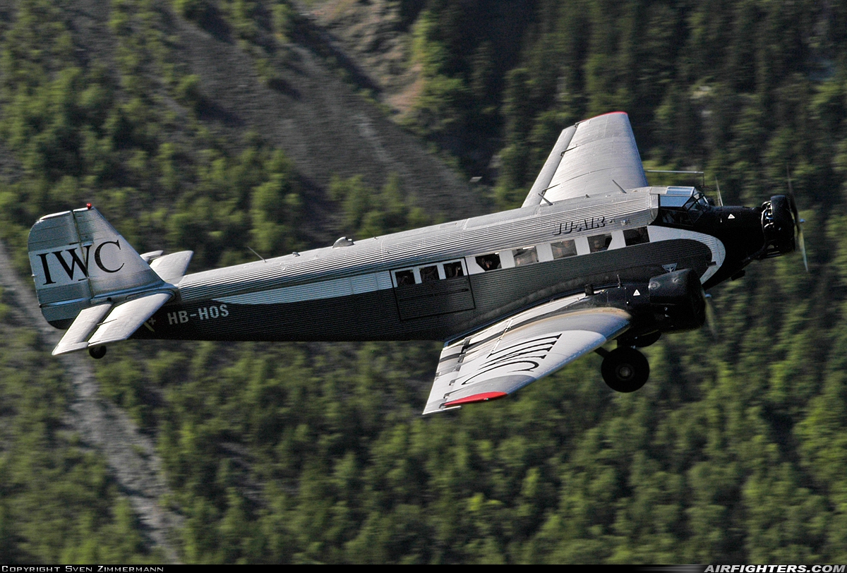 Private - Ju-Air Junkers Ju-52-3M HB-HOS at Meiringen (LSMM), Switzerland
