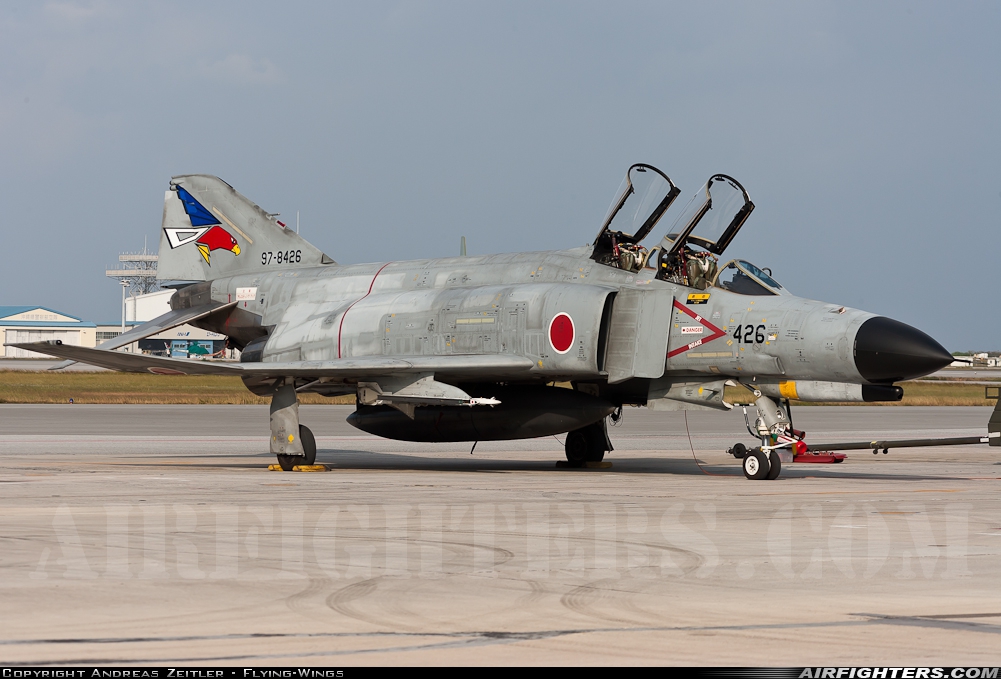 Japan - Air Force McDonnell Douglas F-4EJ-KAI Phantom II 97-8426 at Naha (AHA / OKA / ROAH), Japan