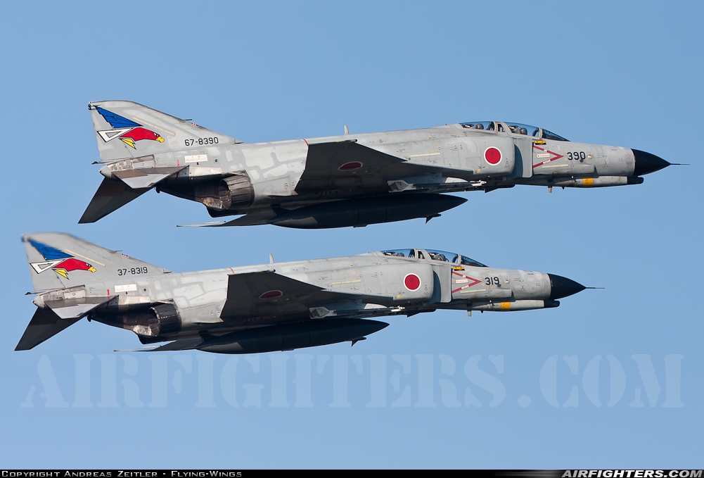 Japan - Air Force McDonnell Douglas F-4EJ Phantom II 67-8390 at Naha (AHA / OKA / ROAH), Japan