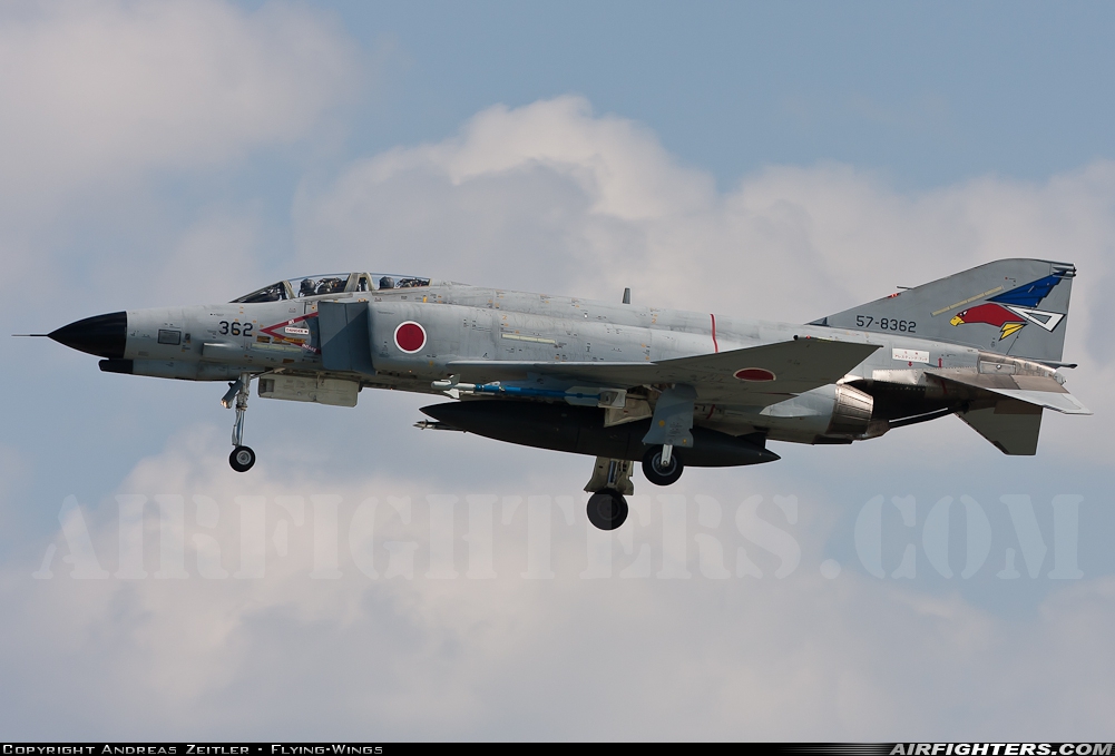 Japan - Air Force McDonnell Douglas F-4EJ Phantom II 57-8362 at Naha (AHA / OKA / ROAH), Japan