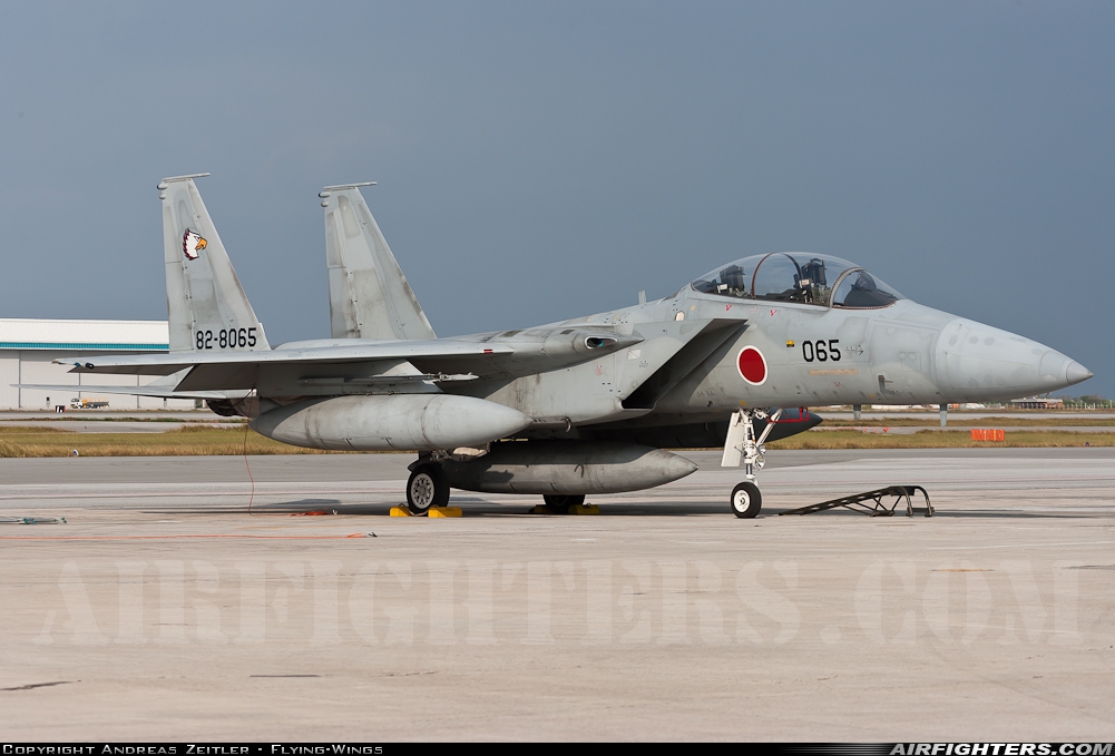Japan - Air Force McDonnell Douglas F-15DJ Eagle 82-8065 at Naha (AHA / OKA / ROAH), Japan