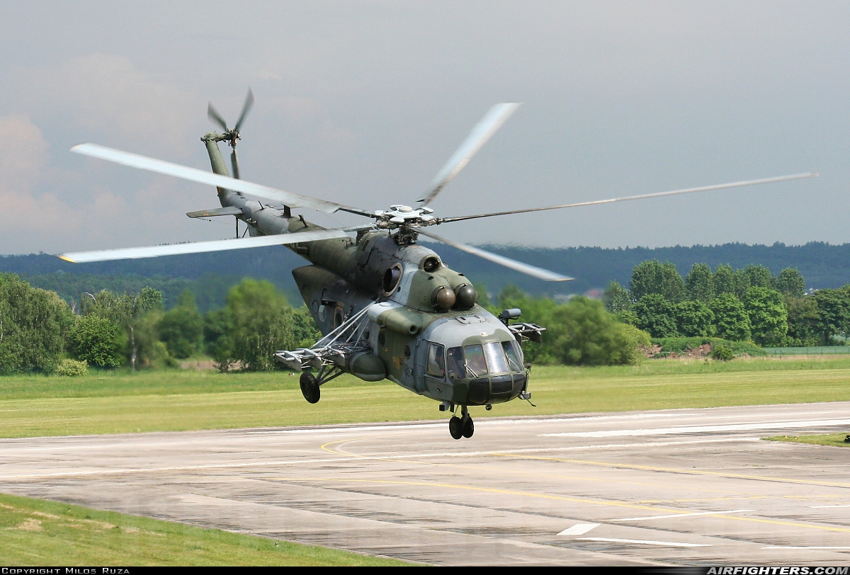 Czech Republic - Air Force Mil Mi-171Sh 9781 at Hradec Kralove (LKHK), Czech Republic