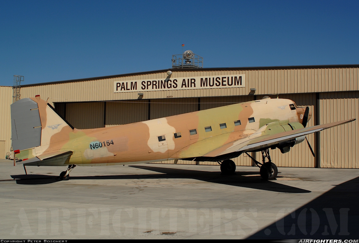 Private Douglas C-47B Skytrain N60154 at Palm Springs - Int. (Regional / Municipal) (PSP / KPSP), USA