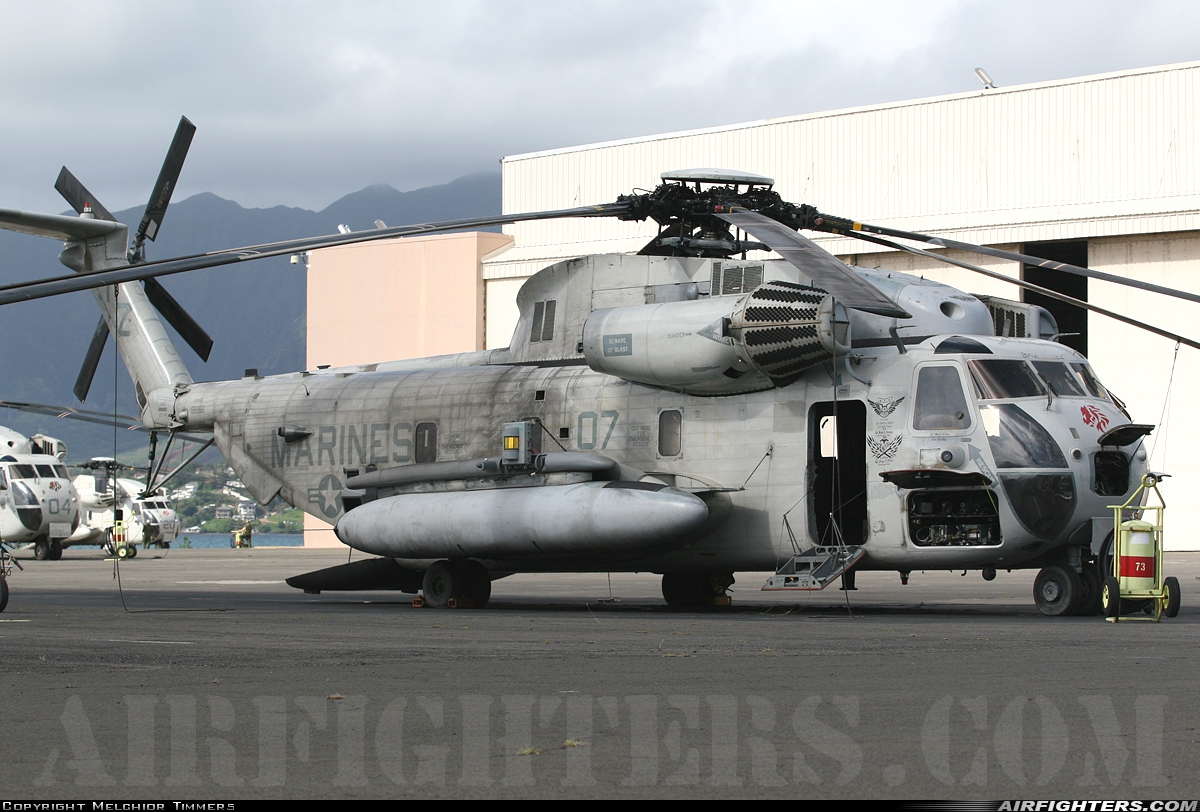 USA - Marines Sikorsky CH-53D Super Stallion 156968 at Kaneohe Bay - Marine Corps Base (NGF / PHNG), USA
