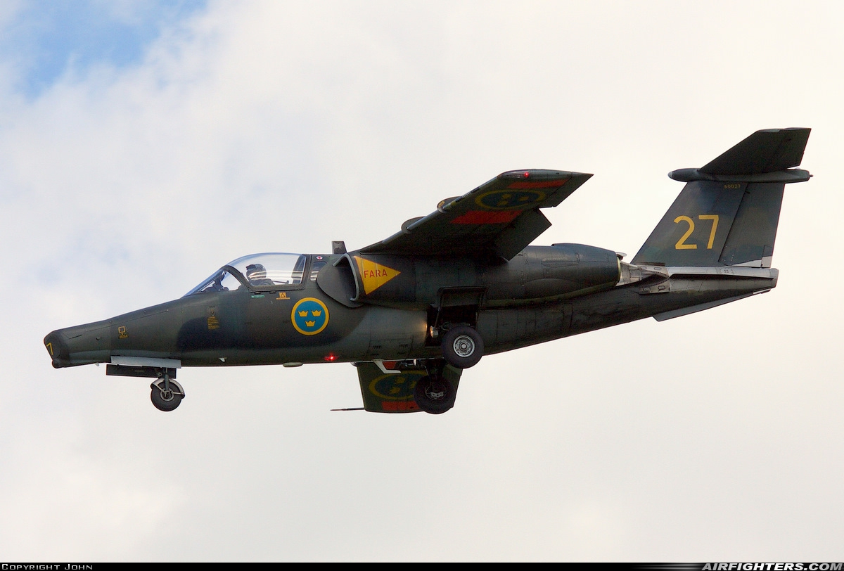 Sweden - Air Force Saab SK60C (105) 60027 at Leeuwarden (LWR / EHLW), Netherlands