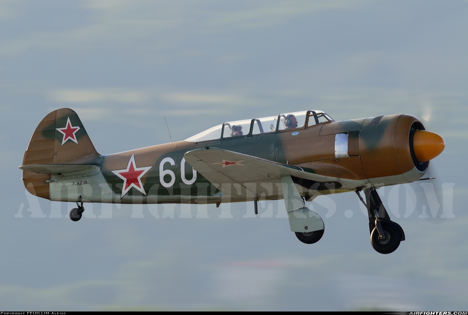 Private Yakovlev Yak-11 F-AZJB at Grenoble - St. Geoirs (GNB / LFLS), France