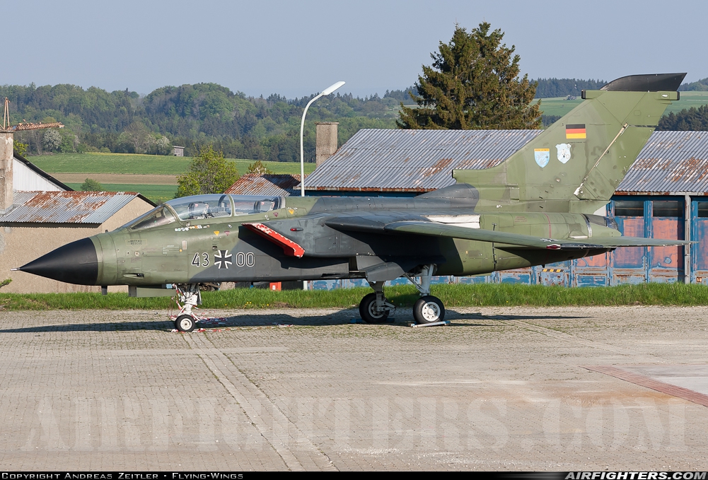 Germany - Air Force Panavia Tornado IDS 43+00 at Off-Airport - Heuberg Range, Germany