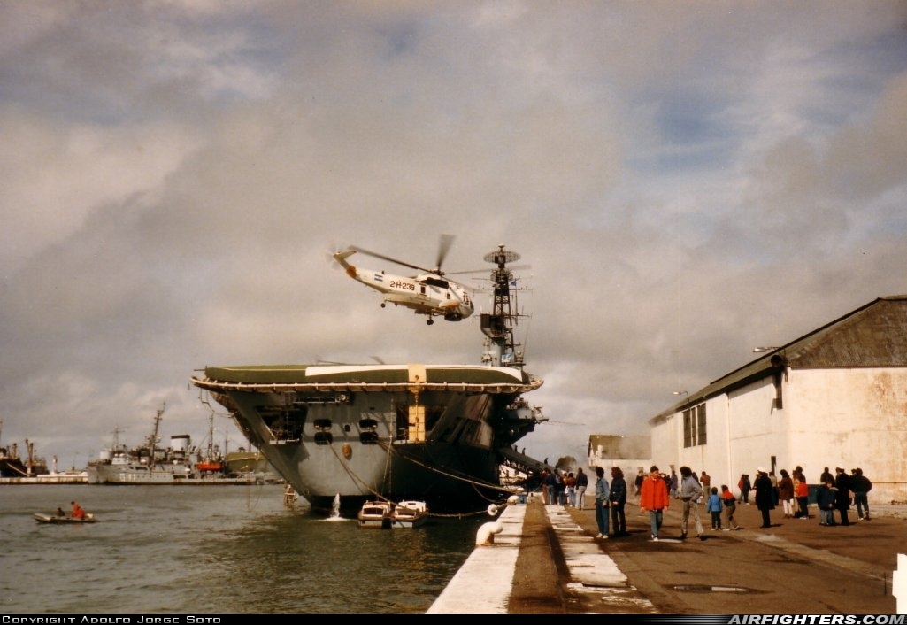 Argentina - Navy Agusta-Sikorsky SH-3D/H Sea King (AS-61) 0796 at Off-Airport - Base Naval Puerto Belgrano, Argentina