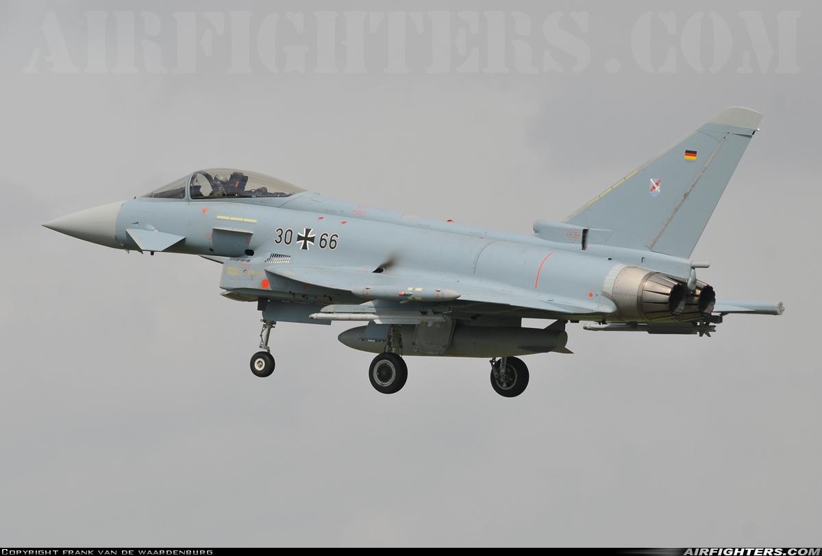Germany - Air Force Eurofighter EF-2000 Typhoon S 30+66 at Norvenich (ETNN), Germany