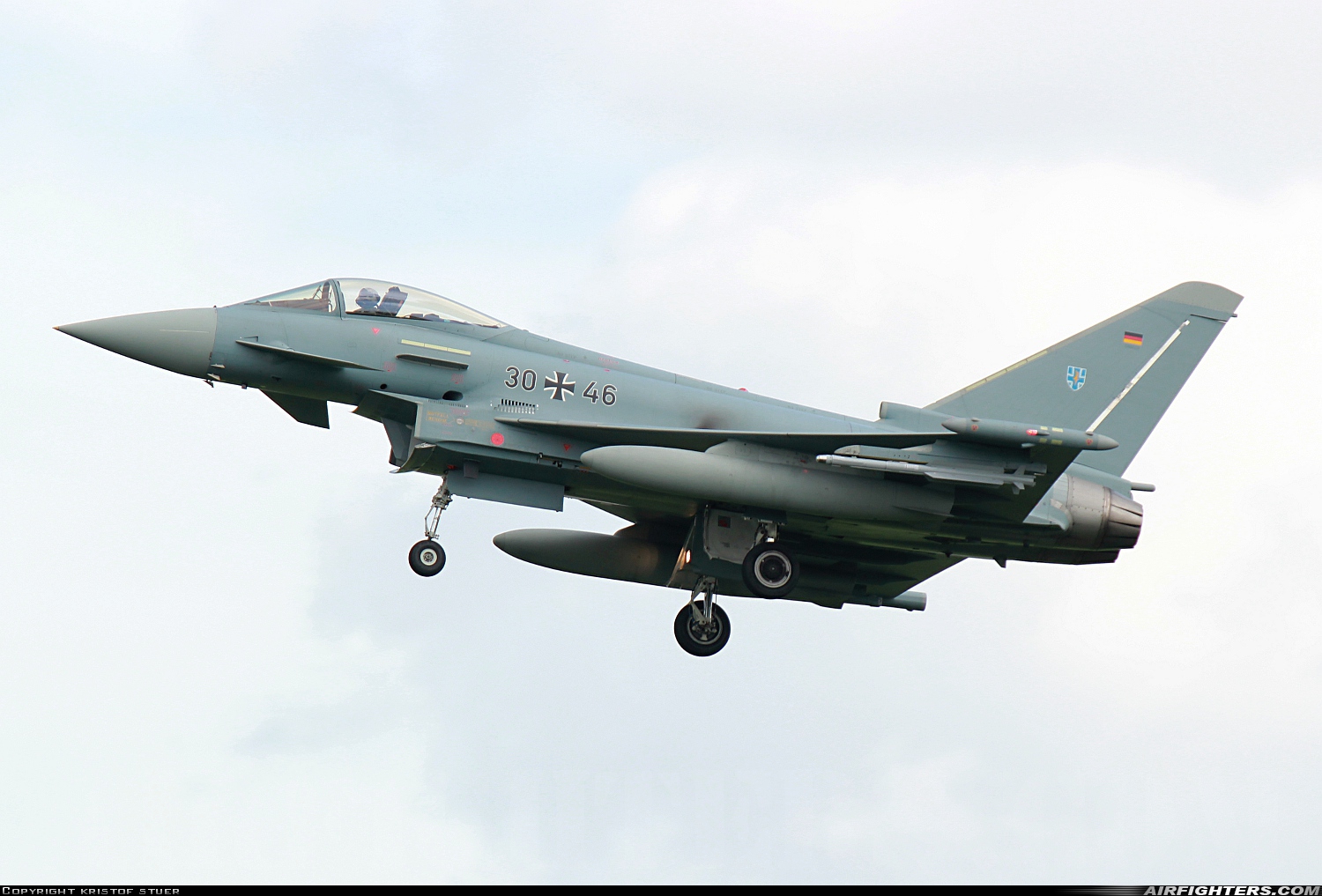 Germany - Air Force Eurofighter EF-2000 Typhoon S 30+46 at Norvenich (ETNN), Germany