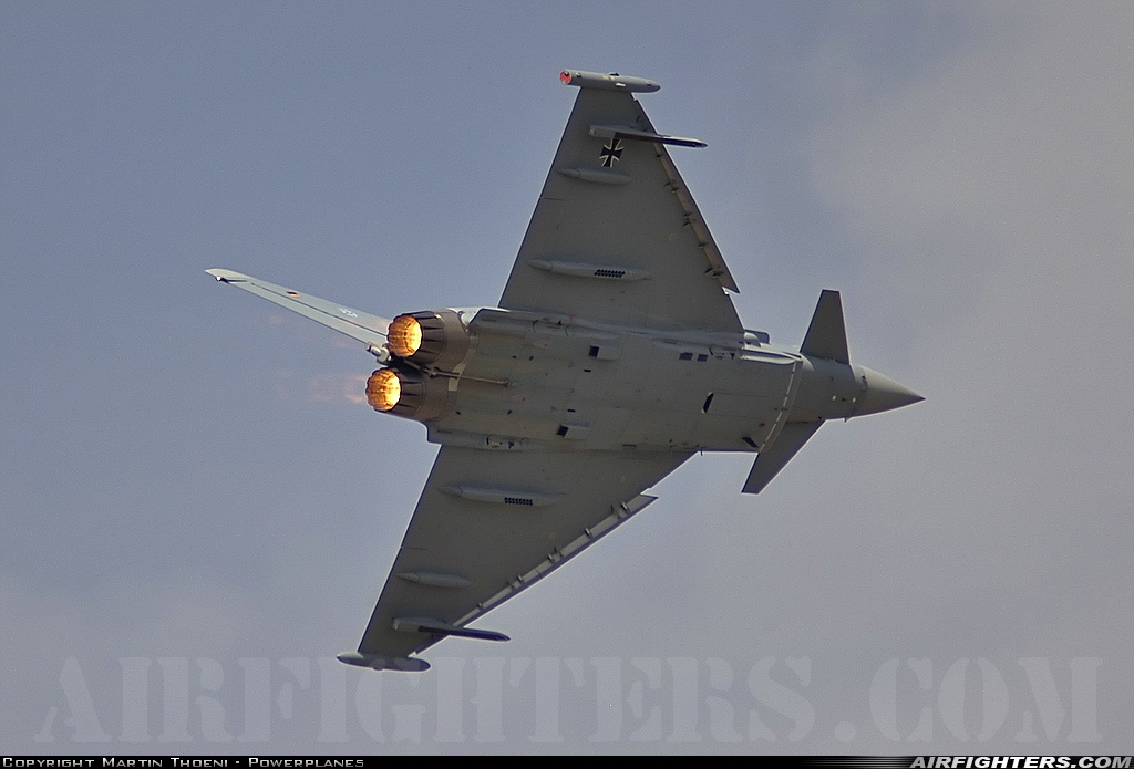 Germany - Air Force Eurofighter EF-2000 Typhoon T 30+10 at Payerne (LSMP), Switzerland