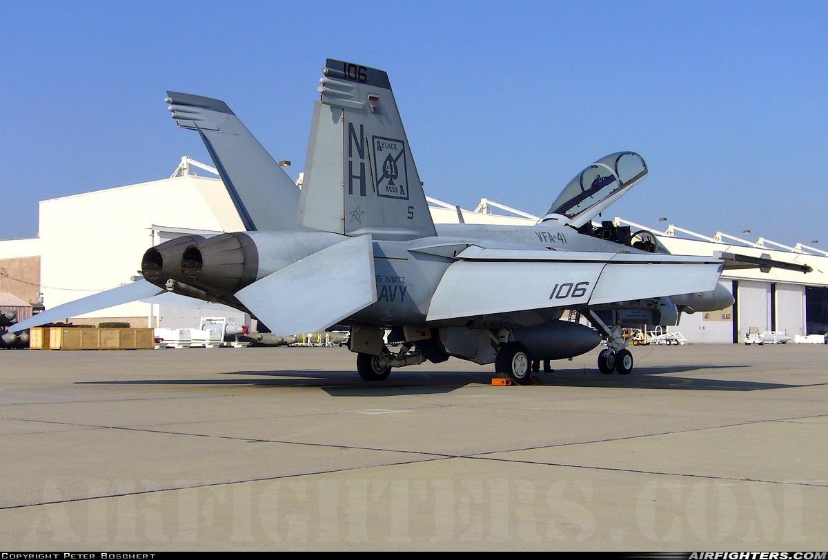 USA - Navy Boeing F/A-18F Super Hornet 166461 at Lemoore - NAS / Reeves Field (NLC), USA