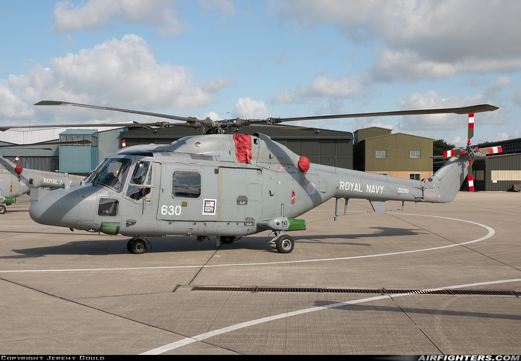 UK - Navy Westland WG-13 Lynx HAS3S ZD250 at Yeovilton (YEO / EGDY), UK