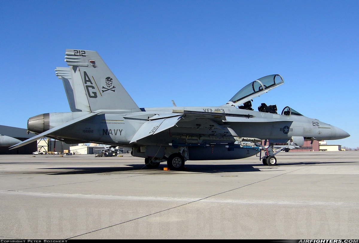 USA - Navy Boeing F/A-18F Super Hornet 166612 at Fallon - Fallon NAS (NFL / KNFL), USA
