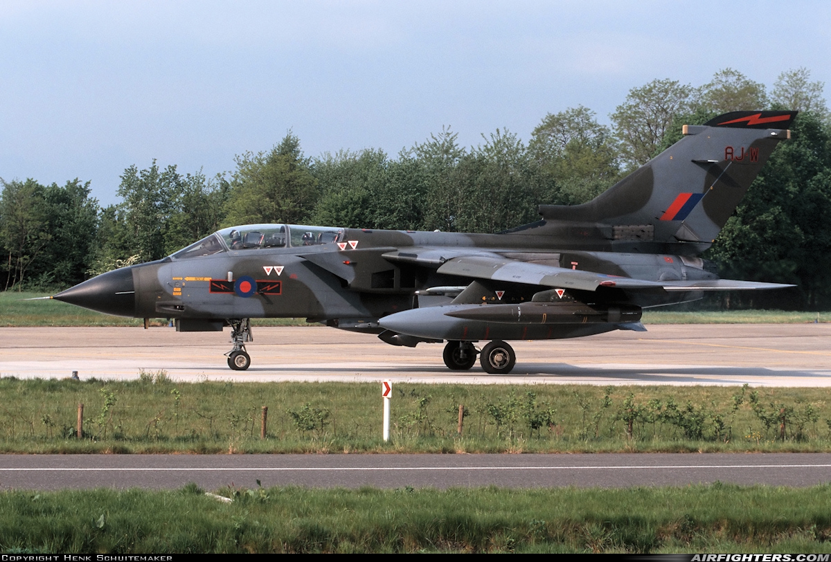 UK - Air Force Panavia Tornado GR1B ZA375 at Uden - Volkel (UDE / EHVK), Netherlands