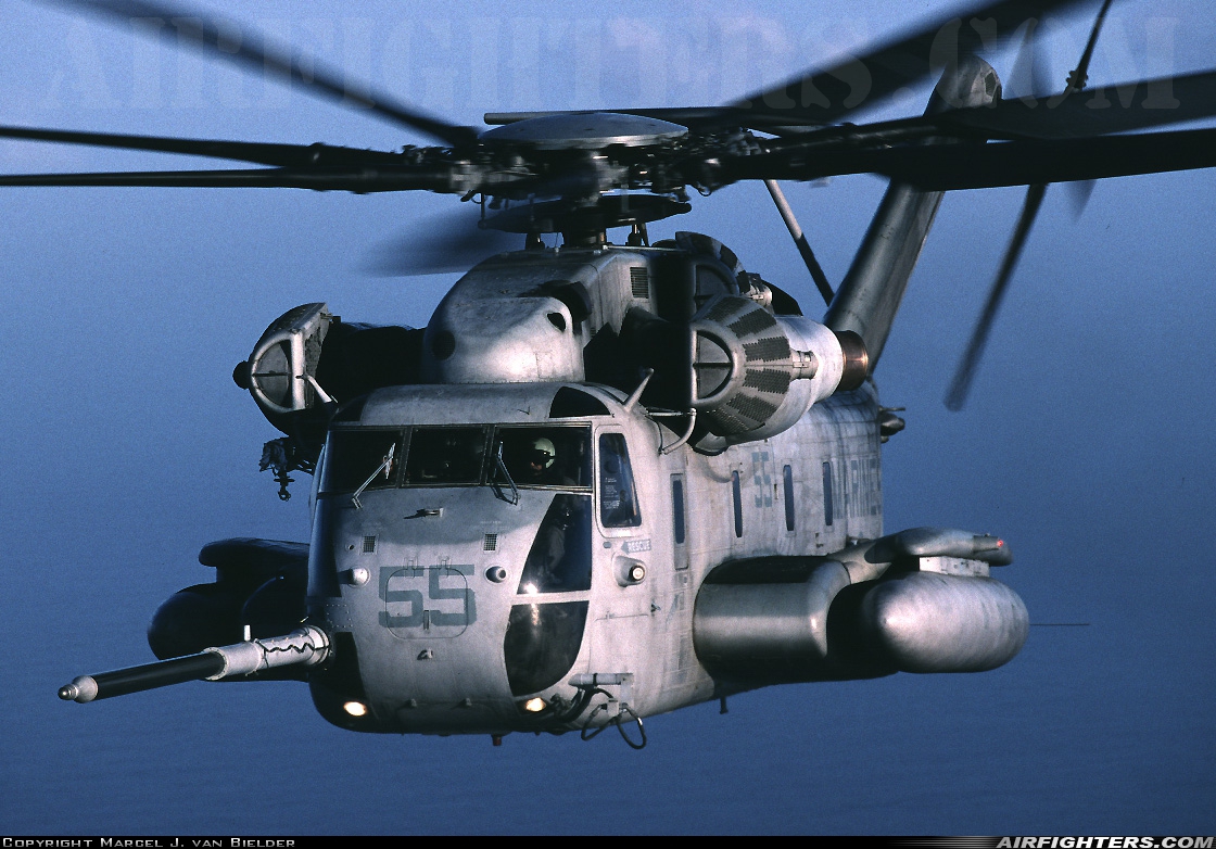 USA - Marines Sikorsky CH-53E Super Stallion (S-65E) 161265 at Pacific Ocean, International Airspace
