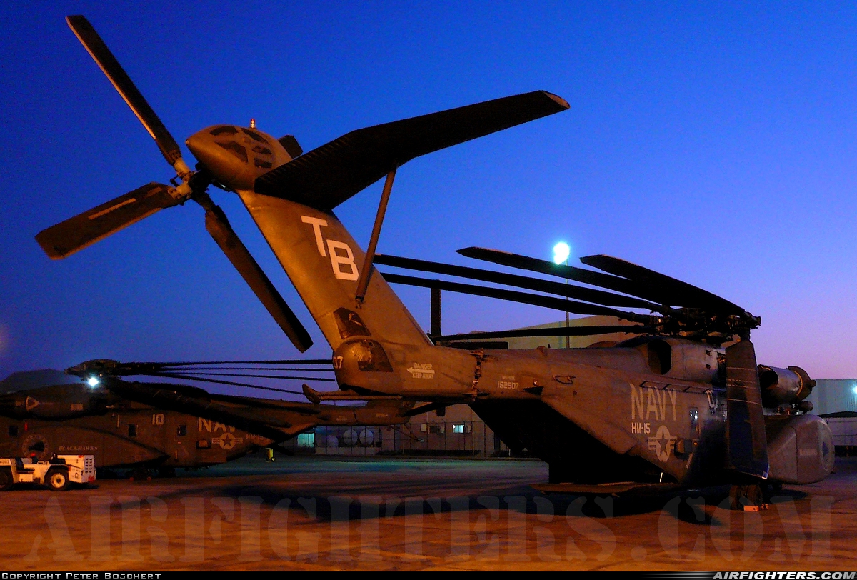 USA - Navy Sikorsky MH-53E Sea Dragon (S-65E) 162507 at Bahrain (Manama) - International (Muharraq) (BAH / OBBI), Bahrain