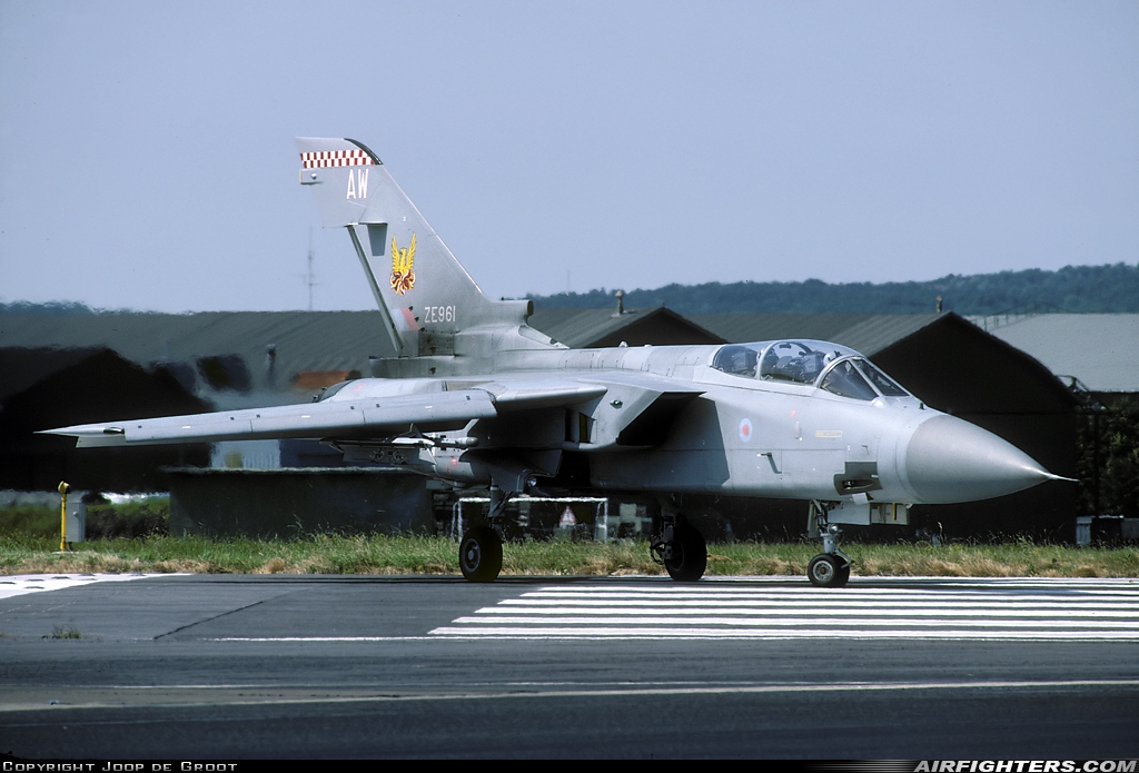 UK - Air Force Panavia Tornado F3 ZE961 at Reims - Champagne (RHE / LFSR), France
