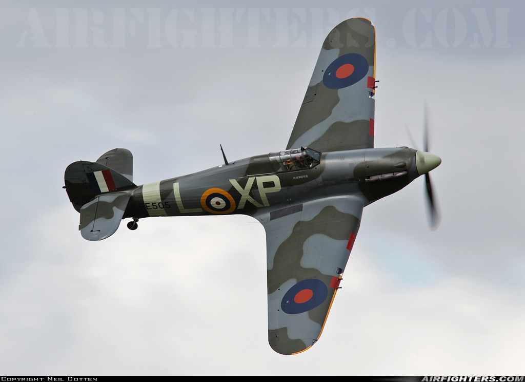 Private Hawker Hurricane IIb G-HHII at Dunsfold (EGTD), UK
