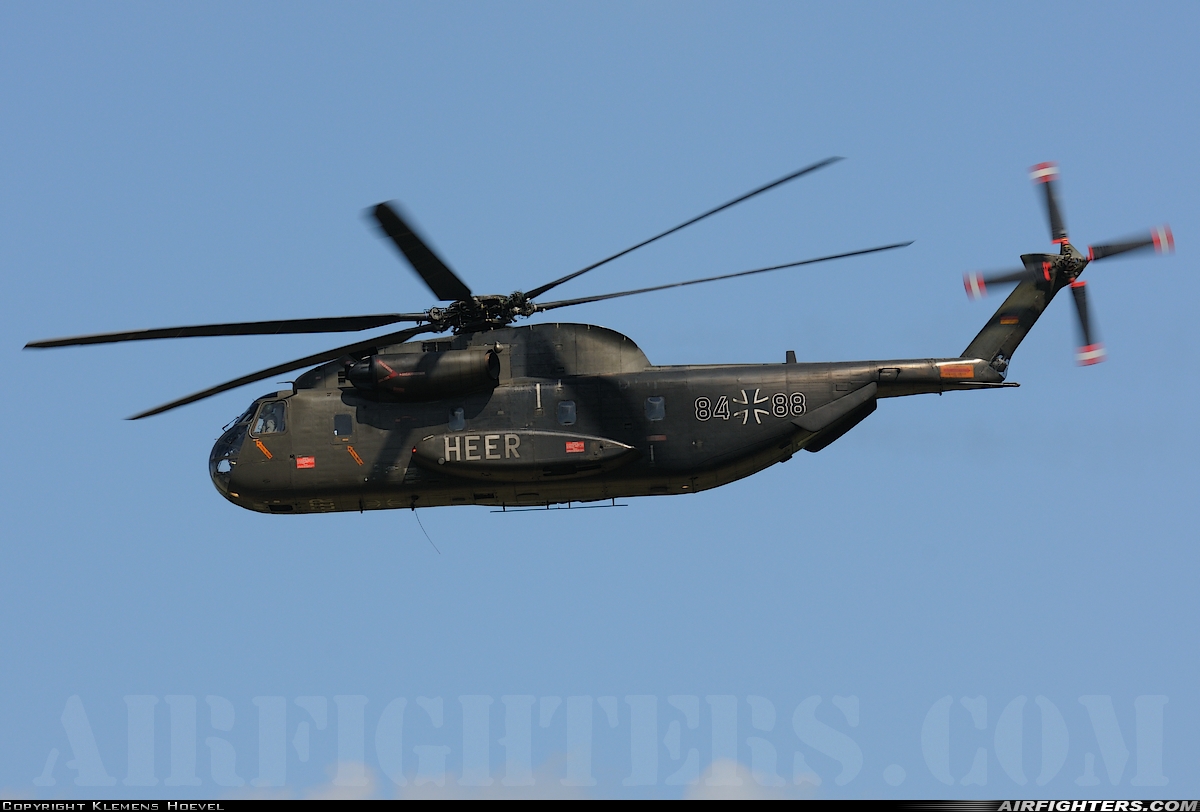 Germany - Army Sikorsky CH-53G (S-65) 84+88 at Munster / Osnabruck (- Greven) (FMO / EDDG), Germany