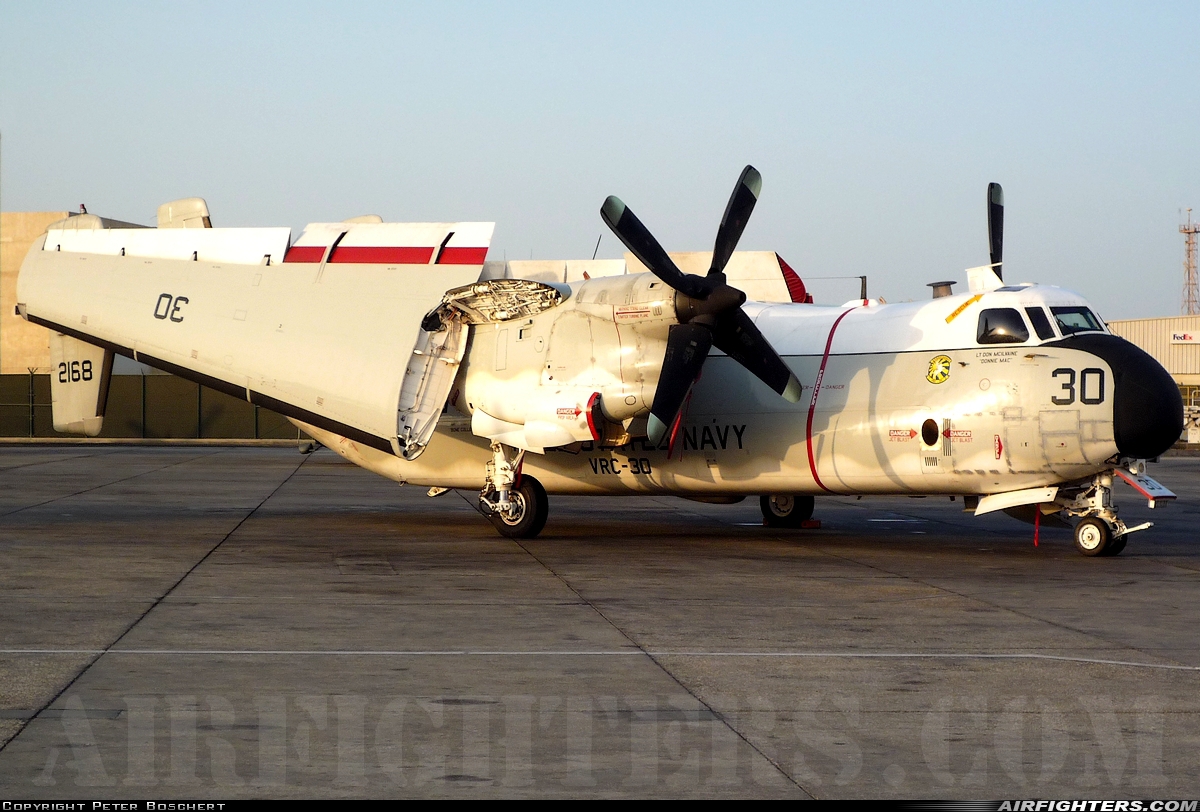 USA - Navy Grumman C-2A Greyhound 162168 at Bahrain (Manama) - International (Muharraq) (BAH / OBBI), Bahrain