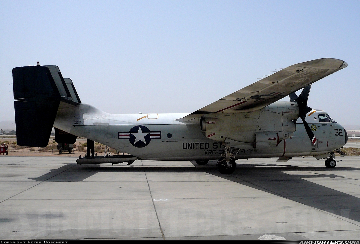 USA - Navy Grumman C-2A Greyhound 162152 at Muscat - Bait al Falaj, Oman