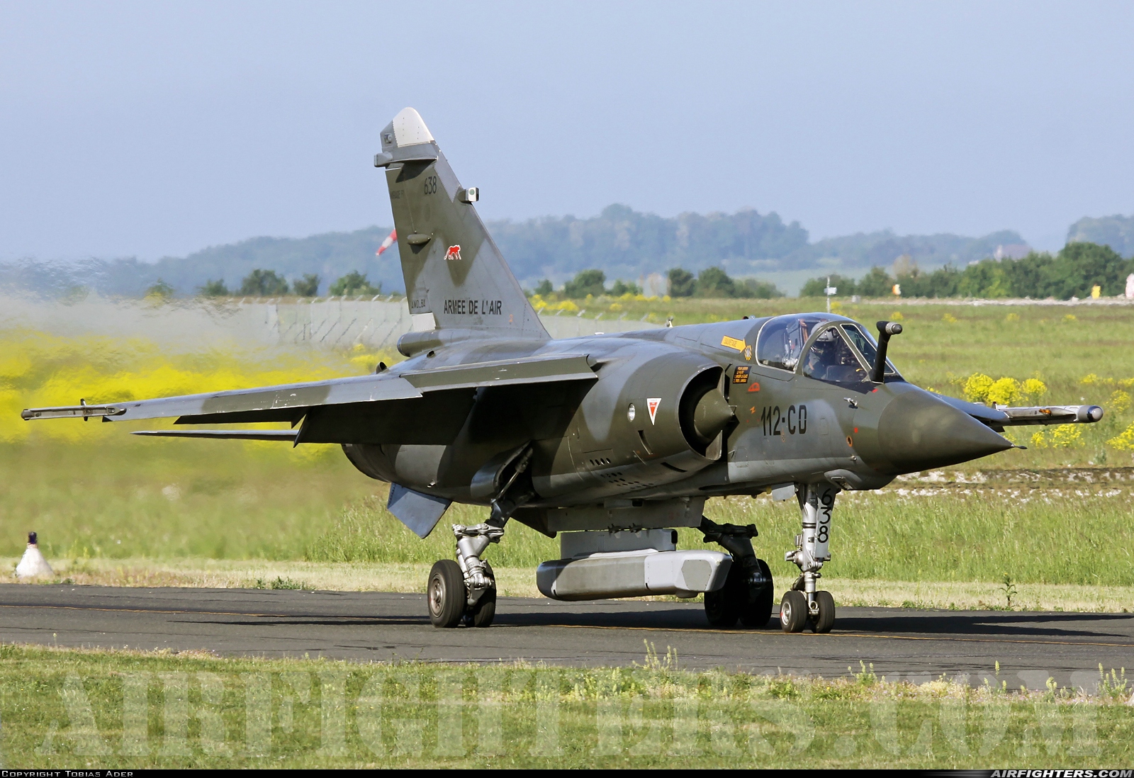 France - Air Force Dassault Mirage F1CR 638 at Reims - Champagne (RHE / LFSR), France