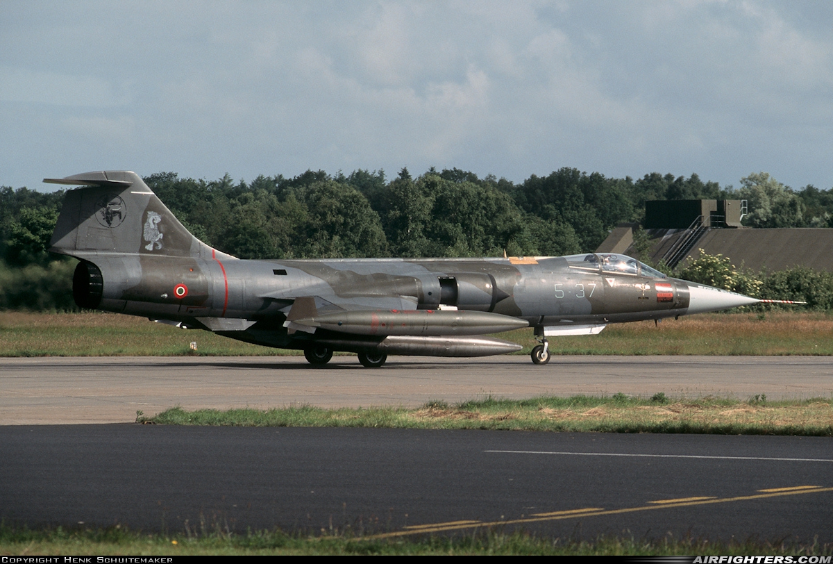 Italy - Air Force Lockheed F-104S-ASA Starfighter MM6762 at Enschede - Twenthe (ENS / EHTW), Netherlands