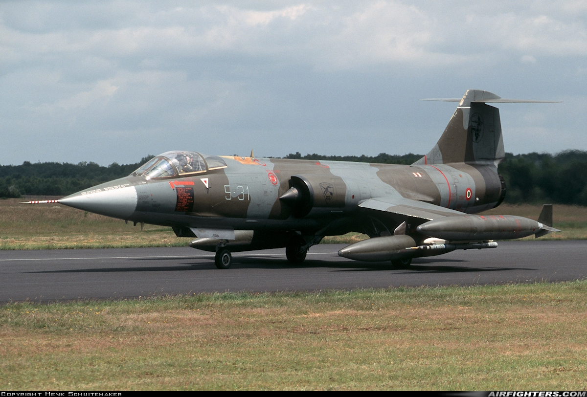 Italy - Air Force Lockheed F-104S-ASA Starfighter MM6771 at Enschede - Twenthe (ENS / EHTW), Netherlands
