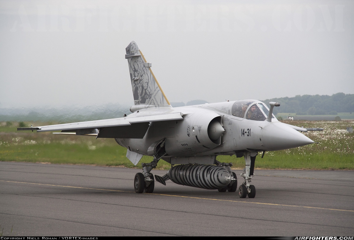 Spain - Air Force Dassault Mirage F1M C.14-56 at Cambrai - Epinoy (LFQI), France