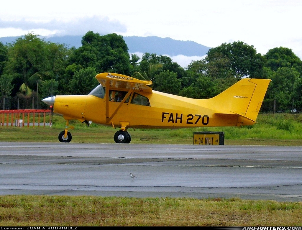 Honduras - Air Force Maule MXT7-180 FAH-270 at San Pedro Sula - Ramón Villeda Morales Int (SAP / MHLM), Honduras