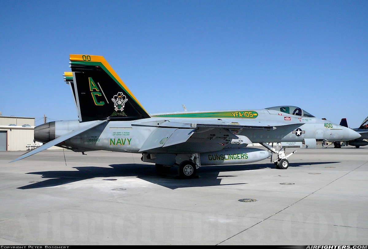 USA - Navy Boeing F/A-18E Super Hornet 166650 at Fallon - Fallon NAS (NFL / KNFL), USA