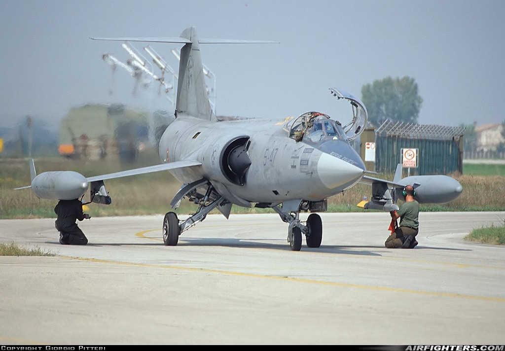 Italy - Air Force Lockheed F-104S-ASA-M Starfighter MM6739 at Cervia (- Urbano Mancini) (LIPC), Italy