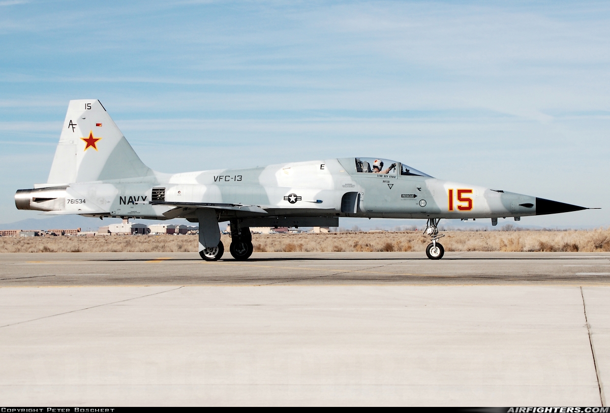 USA - Navy Northrop F-5N Tiger II 761534 at Fallon - Fallon NAS (NFL / KNFL), USA