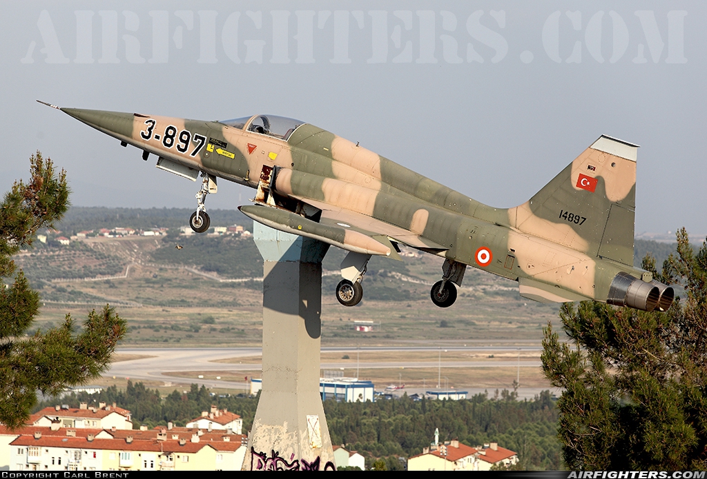 Türkiye - Air Force Northrop F-5A Freedom Fighter 67-14897 at Off-Airport - Izmir, Türkiye