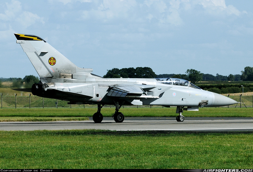 UK - Air Force Panavia Tornado F3 ZE968 at Waddington (WTN / EGXW), UK