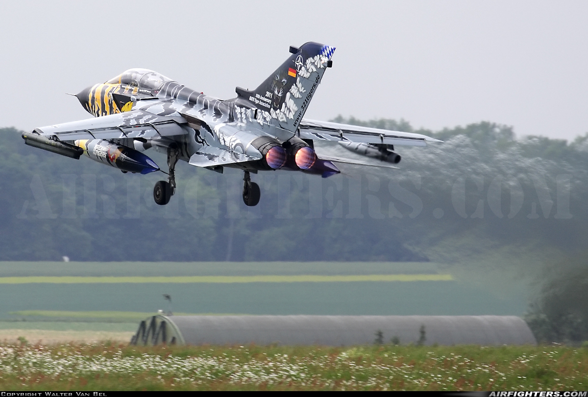 Germany - Air Force Panavia Tornado ECR 46+33 at Cambrai - Epinoy (LFQI), France