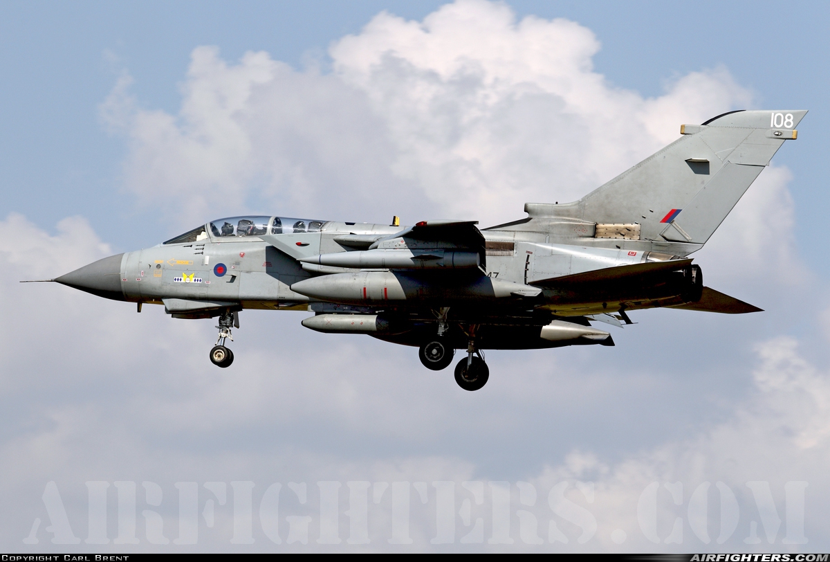 UK - Air Force Panavia Tornado GR1 ZD847 at Izmir - Cigli (IGL / LTBL), Türkiye