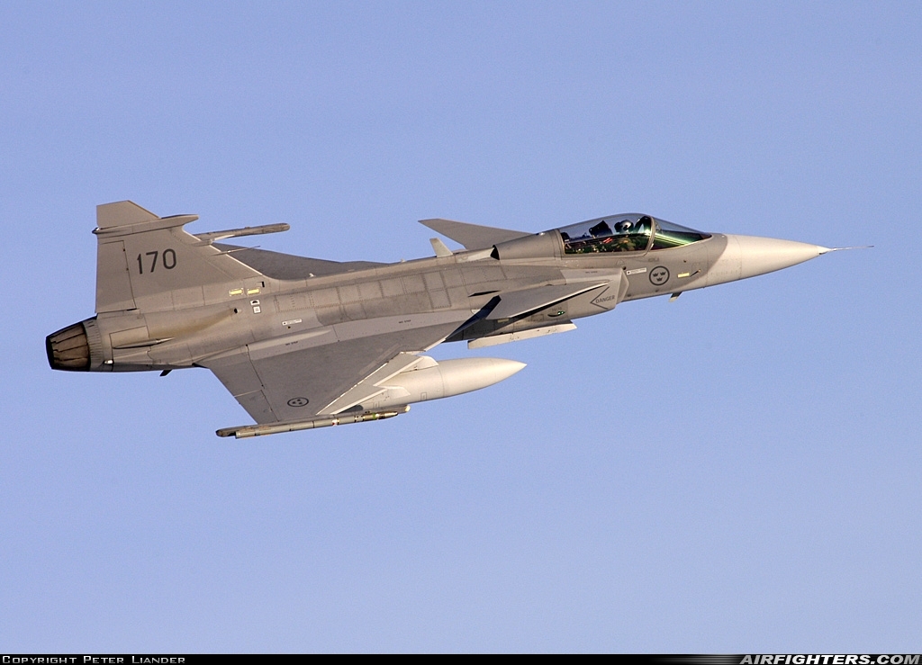 Sweden - Air Force Saab JAS-39A Gripen 39170 at Bodo (BOO / ENBO), Norway