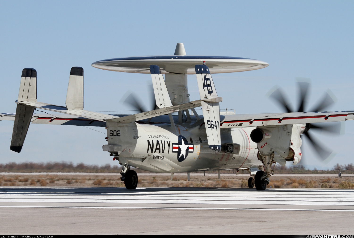 USA - Navy Grumman E-2C Hawkeye 165647 at Fallon - Fallon NAS (NFL / KNFL), USA